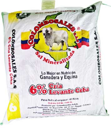 Sal mineralizada al 6