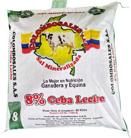 Sal mineralizada al 8