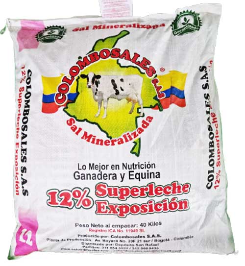 Sal mineralizada al 12